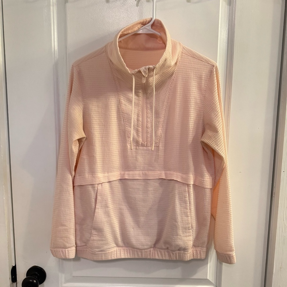 Lululemon Pack Light Pullover Butter Pink